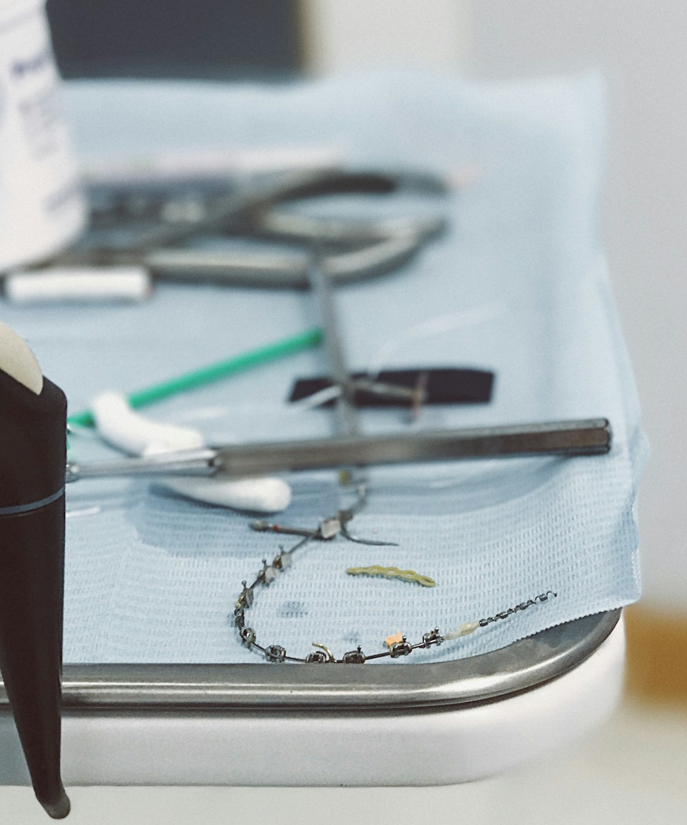 Close-up of advanced medical instruments used in regenerative therapies.